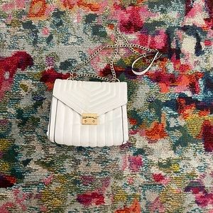 White purse